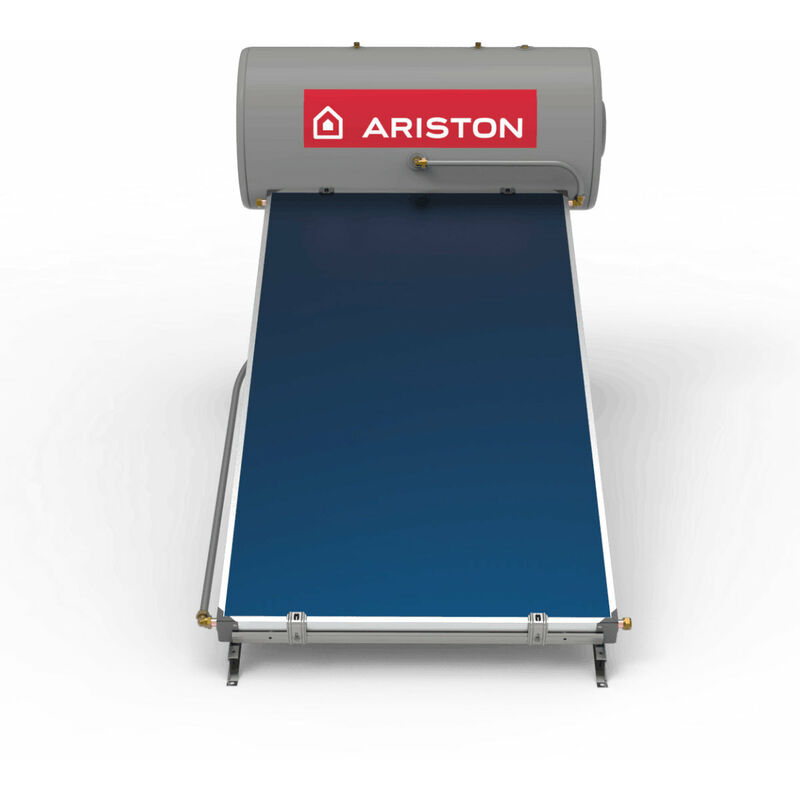 foto del prodotto ariston kairos thermo gr 2 pannello solare termico a circolazione naturale con tetto piano litri 200 articolo 3022487