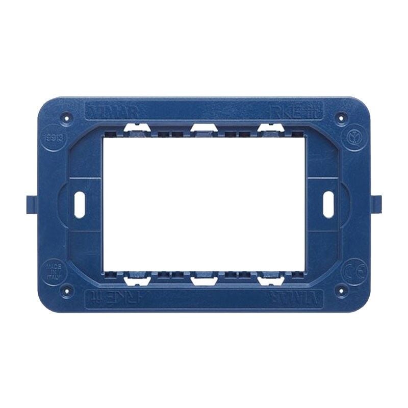 foto del prodotto arke supporto fit 3 moduli con viti 19913 vimar