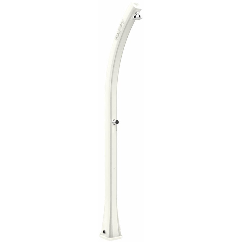 foto del prodotto arkema design doccia solare da giardino happy 100 arkema da 23 lt senza piatto doccia bianco