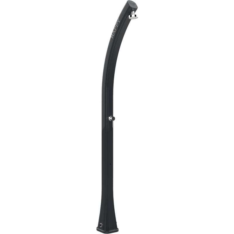 foto del prodotto arkema design happy doccia solare, antracite h100 7016 