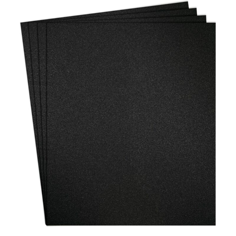 foto del prodotto arkusze cierne na pod o u papierowym 230mm x 280mm ps11a na mokro gr. 400 50szt. klingspor