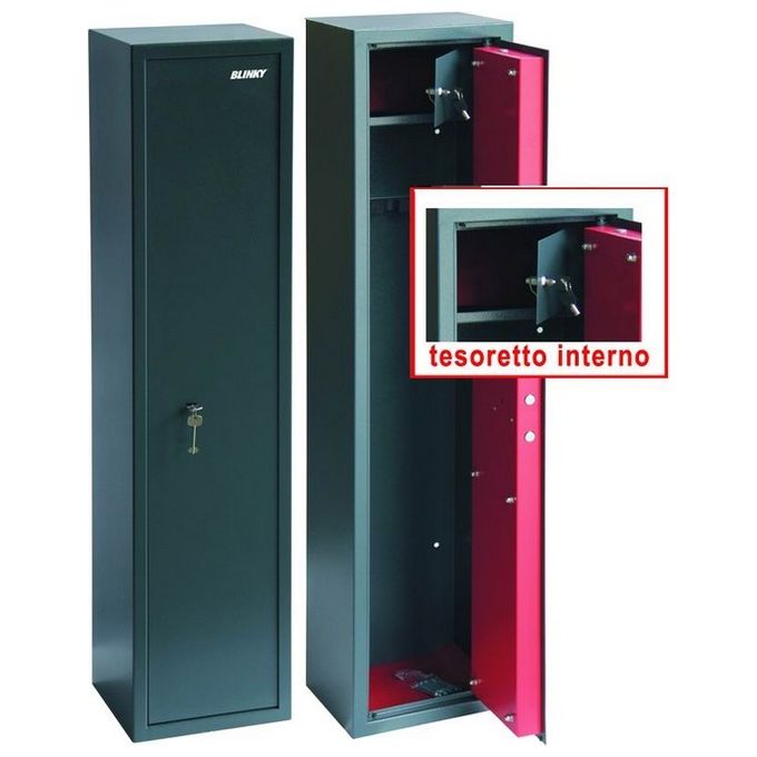 foto del prodotto armadi portafucili blinky 10 posti tesoretto 55x22x145h