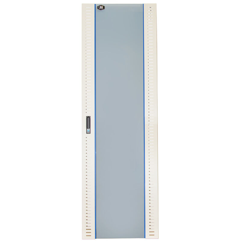 foto del prodotto armadi rack link porta in vetro di sicurezza con serratura per armadio link 42u larghezza 800 grigio