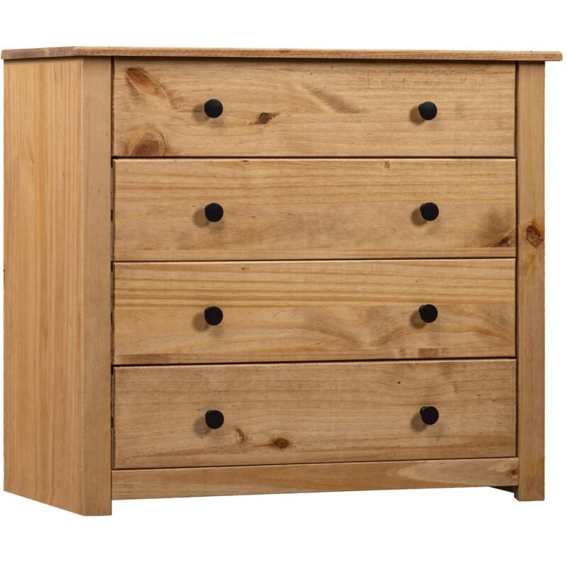 foto del prodotto armadietto 80x40x73 cm in legno di pino modello panama vidaxl 694190