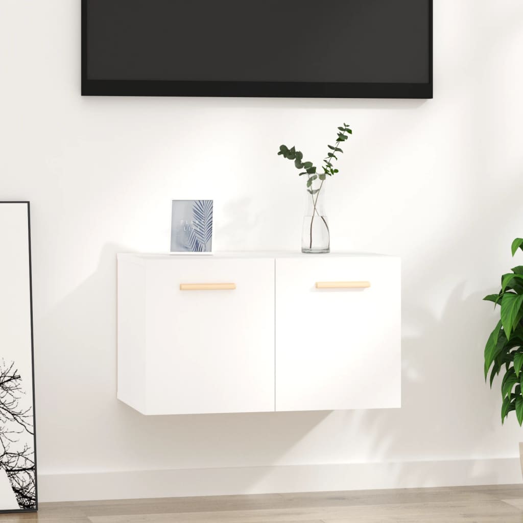 foto del prodotto armadietto a muro bianco 60x36,5x35 cm in legno multistrato