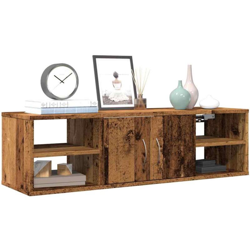 foto del prodotto armadietto a muro legno vecchio 101x30x29 cm in truciolato vidaxl