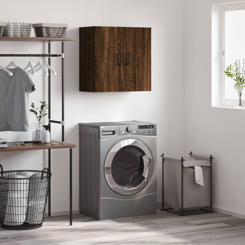 foto del prodotto armadietto a muro rovere marrone 60x31x60 cm legno multistrato vidaxl