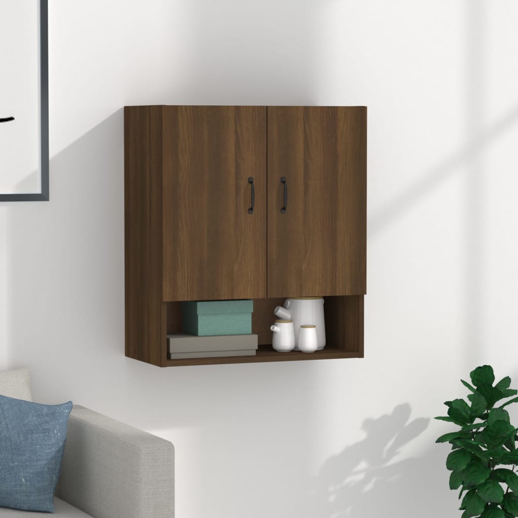 foto del prodotto armadietto a muro rovere marrone 60x31x70 cm legno multistrato cod mxl 40640