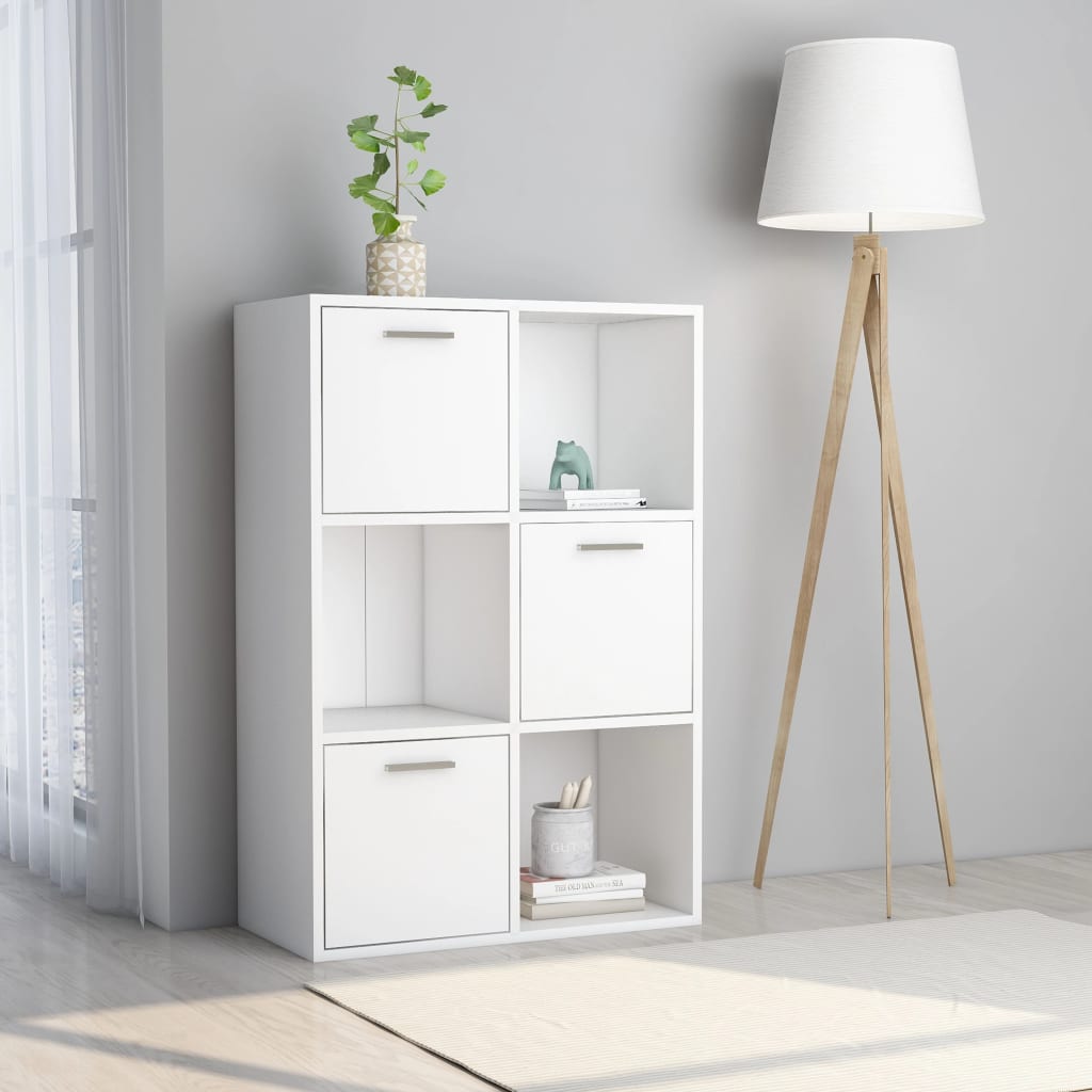 foto del prodotto armadietto bianco 60x29,5x90 cm in legno ingegnerizzato