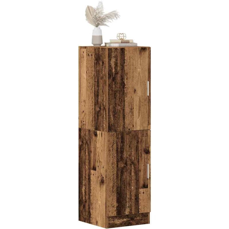 foto del prodotto armadietto cucina legno antico 38x41,5x131,5 cm in legno vidaxl