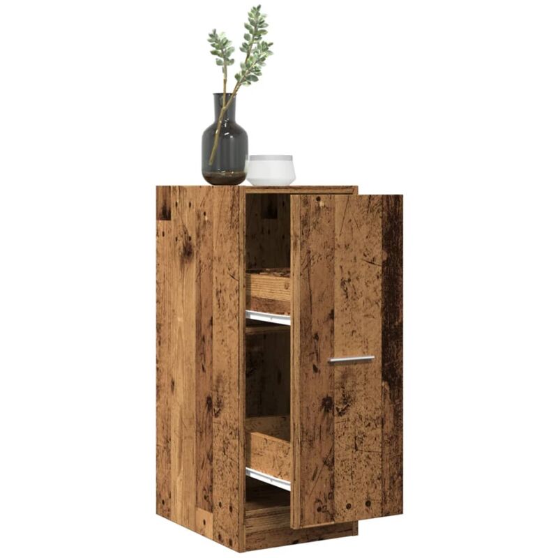foto del prodotto armadietto da farmacia legno vecchio 30x41x77,5cm in truciolato - vidaxl