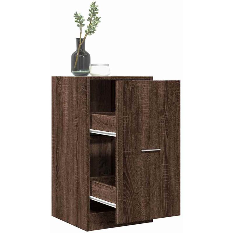 foto del prodotto armadietto da farmacia rovere marrone 40x41x77,5 cm truciolato vidaxl