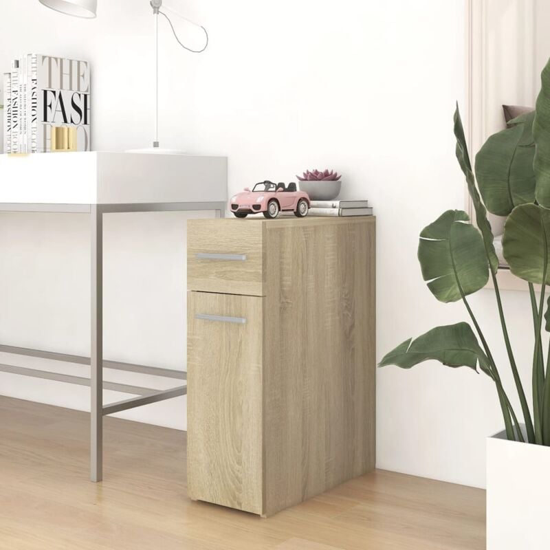 foto del prodotto armadietto da farmacia rovere sonoma 20x45,5x60 cm multistrato vidaxl