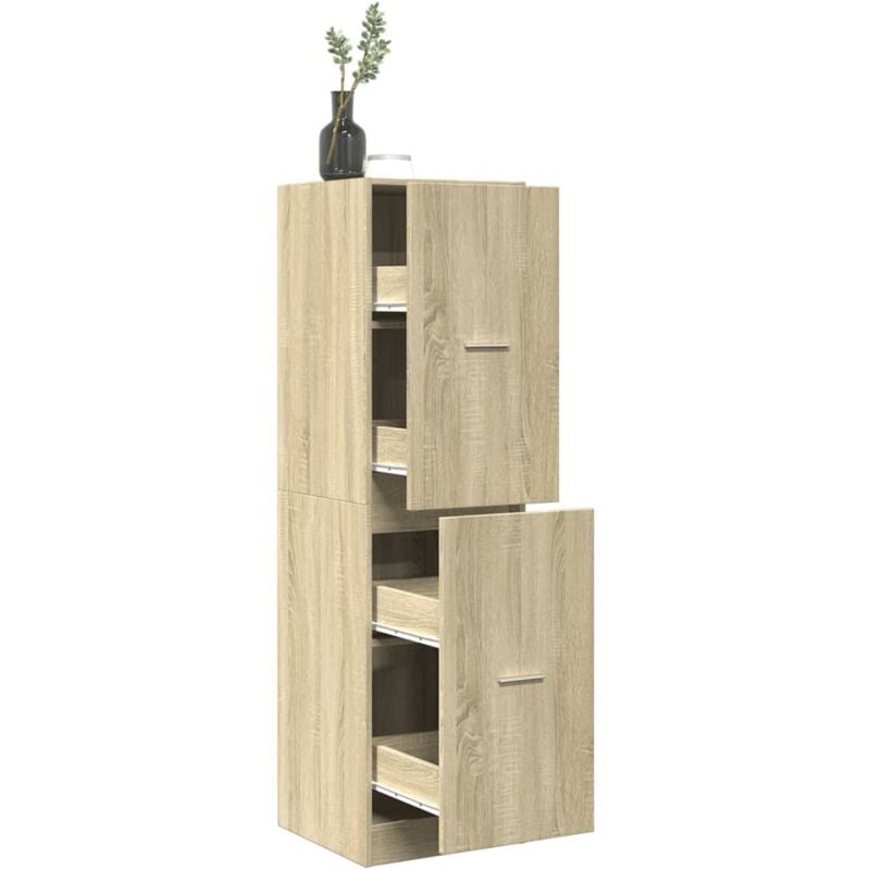 foto del prodotto armadietto da farmacia rovere sonoma 40x41x144,5 cm truciolato vidaxl
