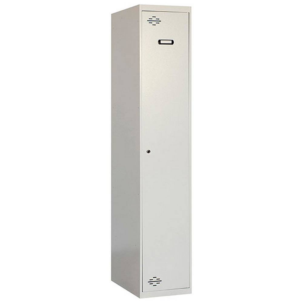 foto del prodotto armadietto in metallo simon rack senza viti colore grigio prelaccato 1800x400x500 mm made in spain