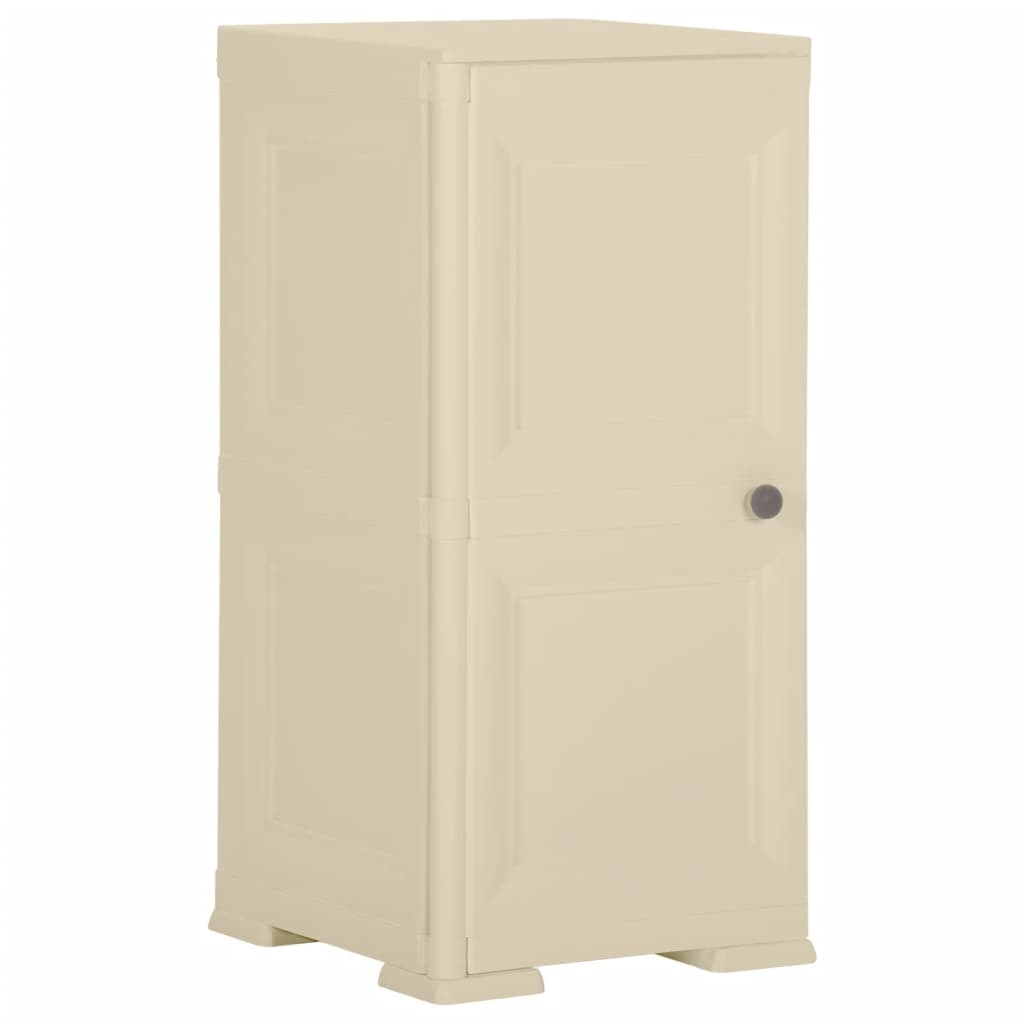 foto del prodotto armadietto in plastica 40x43x85,5 cm effetto legno bianco cod mxl 44227