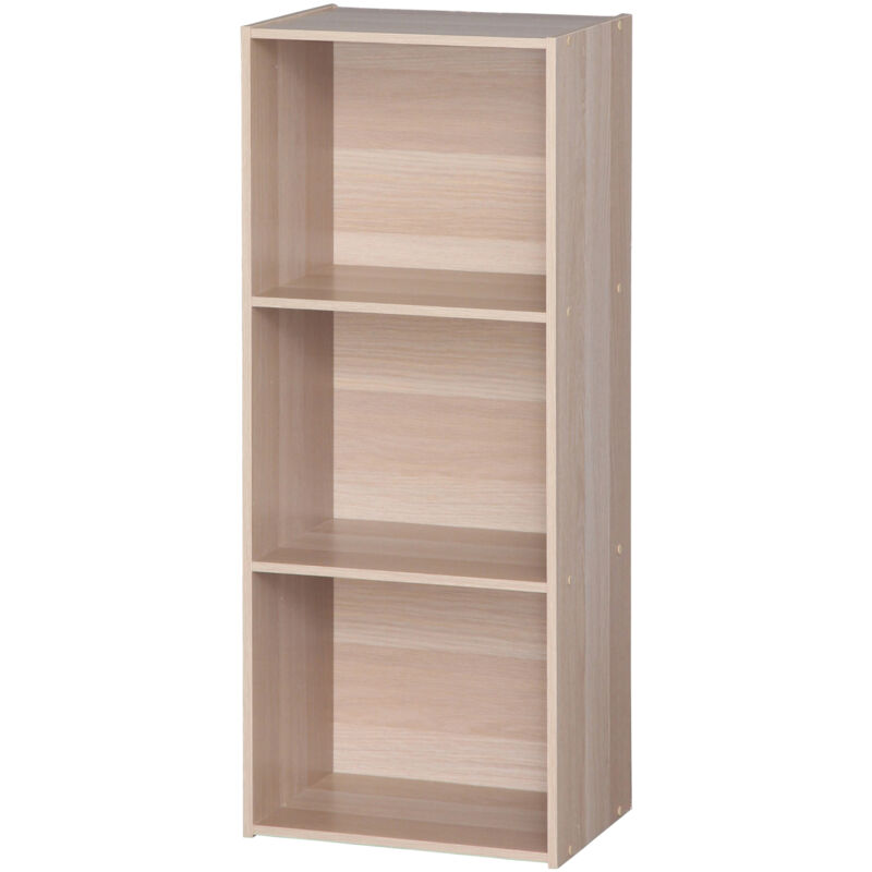 foto del prodotto armadietto, libreria, armadietto con 3 ripiani, grande capacit , multifunzionale, solido, ufficio, camera da letto, soggiorno office basic rack