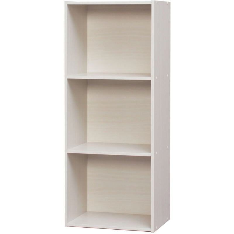 foto del prodotto armadietto, libreria, armadietto con 3 ripiani, grande capacit , multifunzionale, solido, ufficio, camera da letto, soggiorno office basic rack