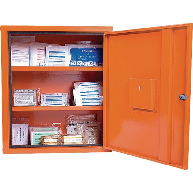 foto del prodotto armadietto pronto soccorso eurosafe l490xh560xp200 circa mm arancione 1 anta s hngen