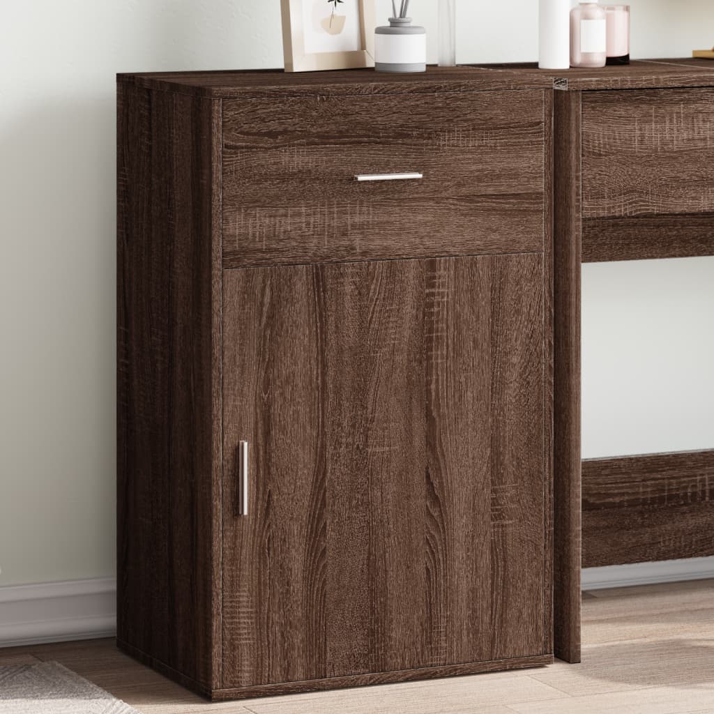 foto del prodotto armadietto rovere marrone 56,5x39x90 cm in legno multistratocod mxl 92708