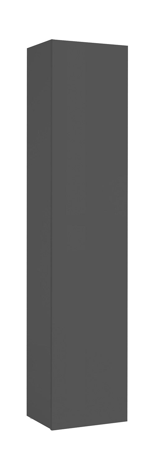 foto del prodotto armadio 1 anta 40x30x180 cm maruska grigio antracite opaco