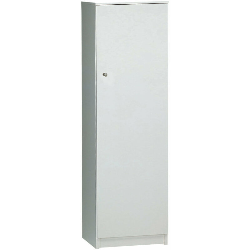 foto del prodotto armadio 1 anta 46x147x34 cm bianco lisco