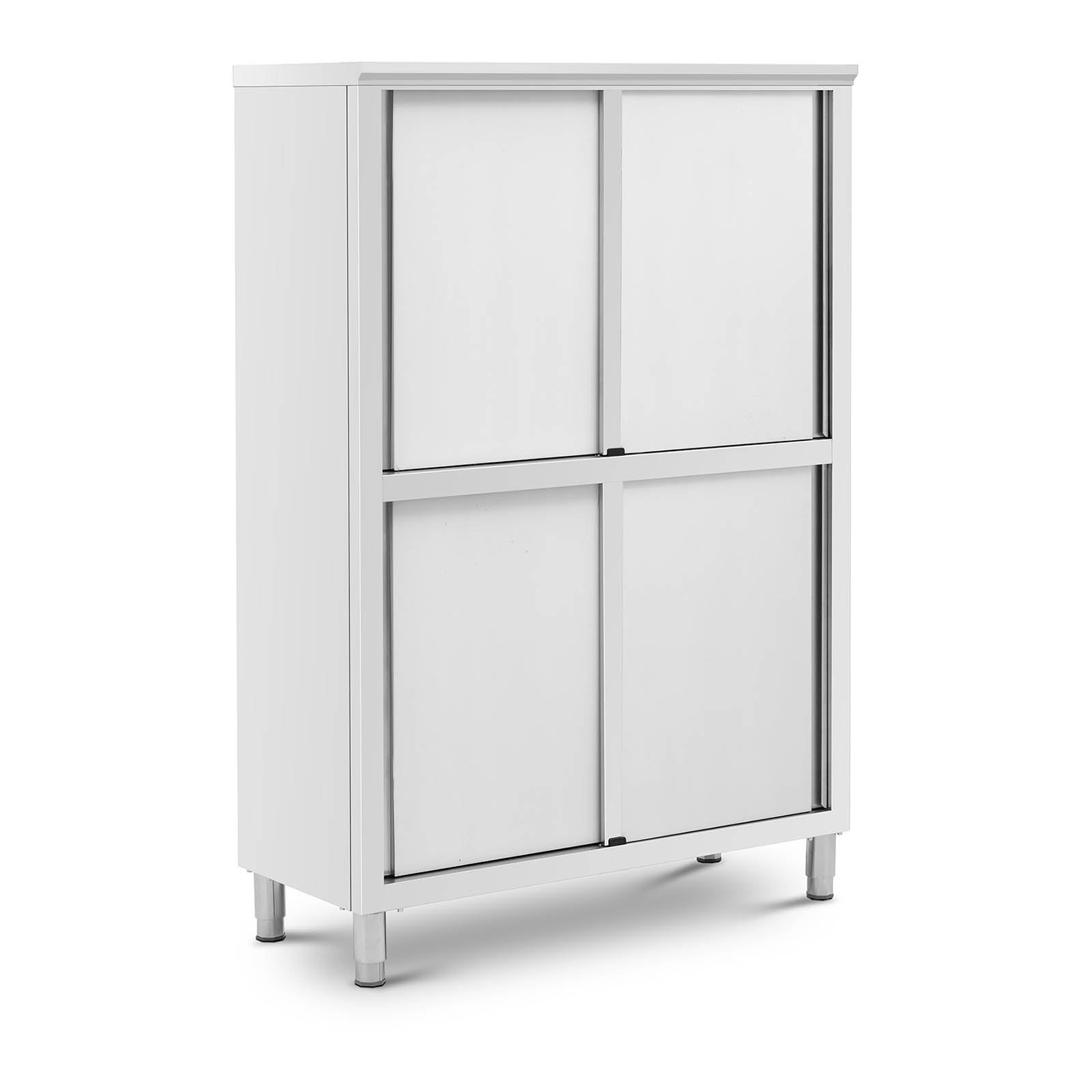 foto del prodotto armadio 120 x 50 x 180 cm 4 ripiani fino a 200 kg armadio camera da letto cabina armadio spogliatoio acciaio inox 14 0005157