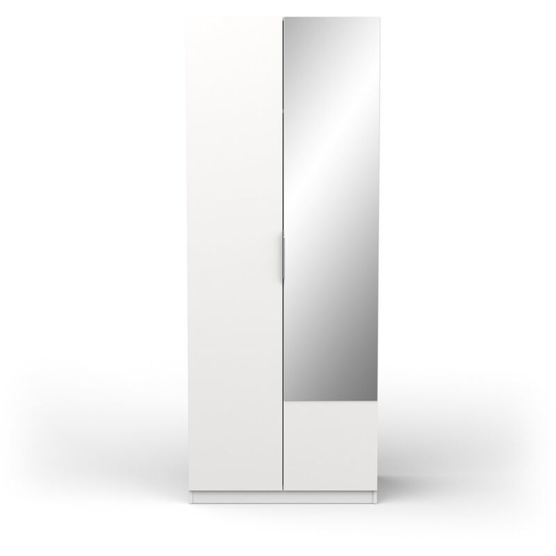 foto del prodotto armadio 2 ante e specchio ghost l79,4 cm