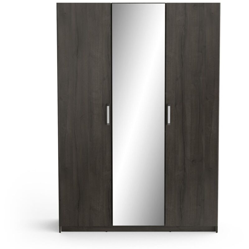 foto del prodotto armadio 3 porte con specchio l133,5 x h191,5 cm richmond