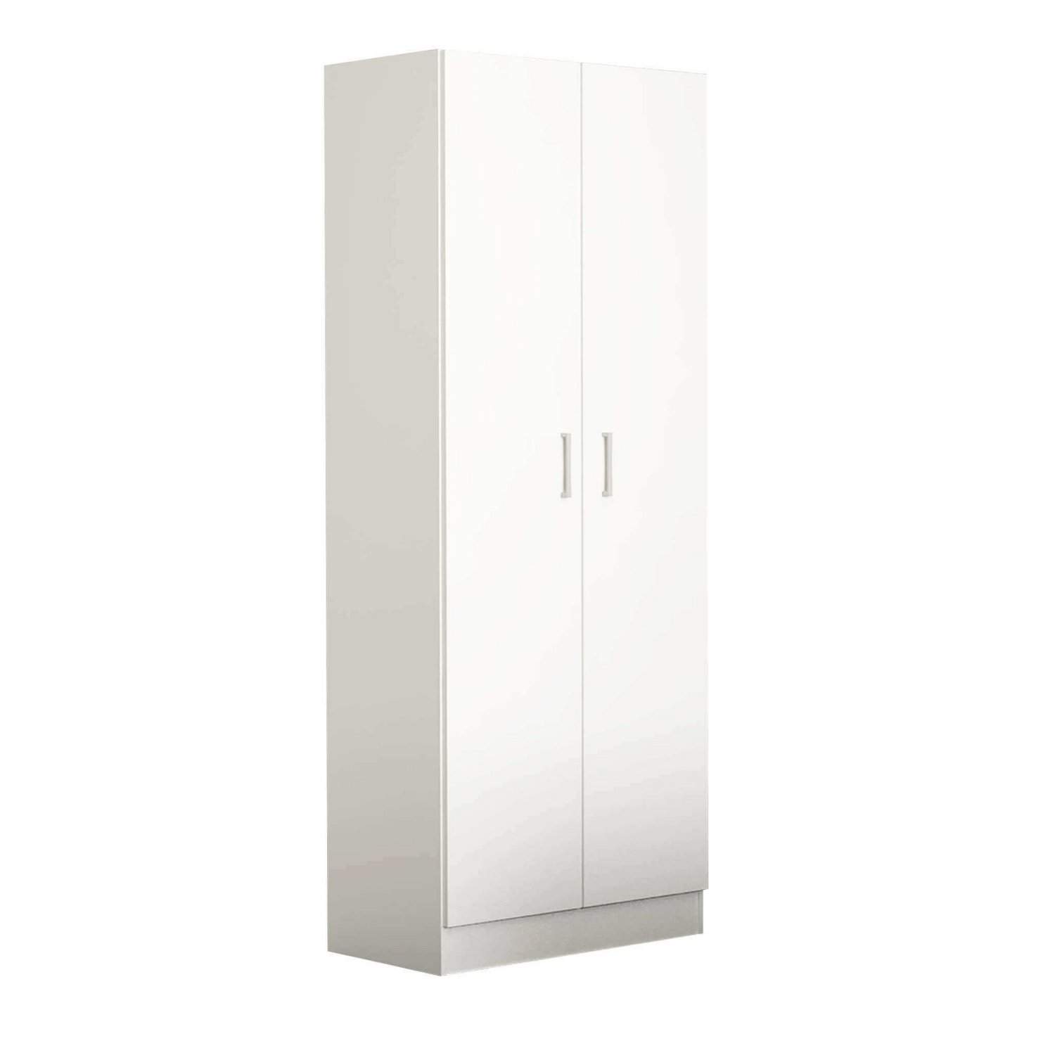 foto del prodotto armadio a 2 ante battenti di colore bianco mod. leopold