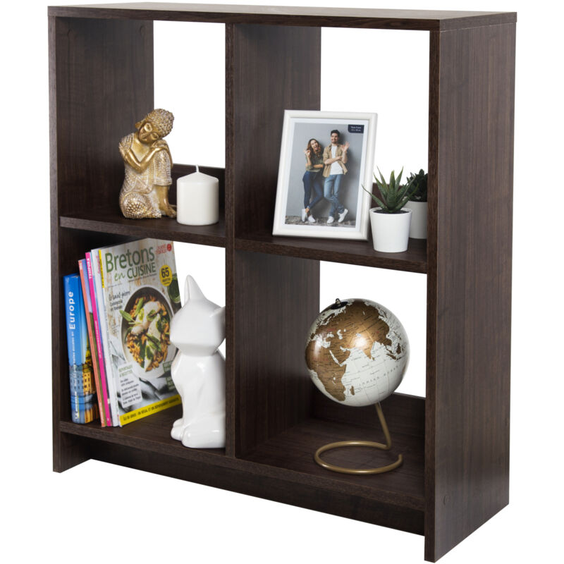 foto del prodotto armadio a giorno, libreria, ripiano a 4 scomparti, grande capacit , orizzontale e verticale, ufficio, camera da letto, soggiorno scaffale aperto in