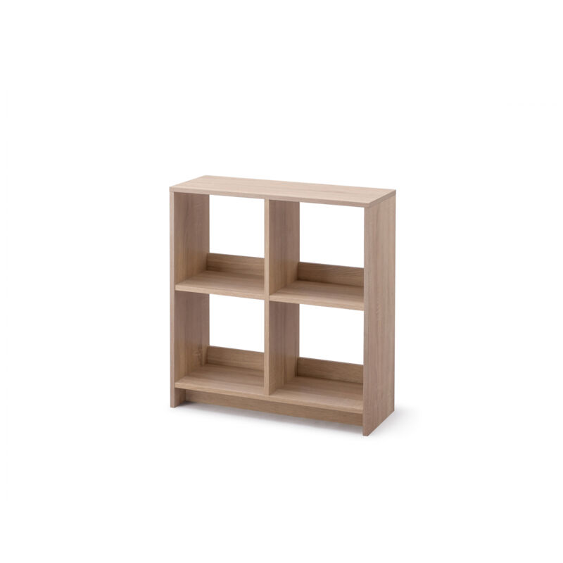 foto del prodotto armadio a giorno, libreria, ripiano a 4 scomparti, grande capacit , orizzontale e verticale, ufficio, camera da letto, soggiorno wood open shelf