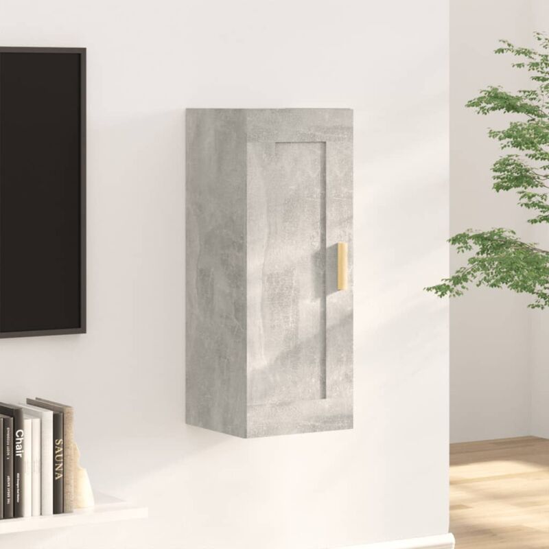 foto del prodotto armadio a muro ideale per qualsiasi ambiene con anta vari colori disponibili colore cemento