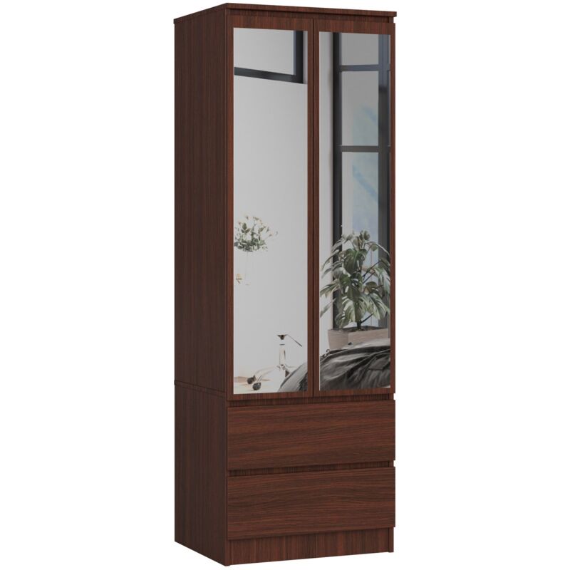 foto del prodotto armadio akord s60 weng 60 cm 2 ante 2 cassetti 60x51x180 cm