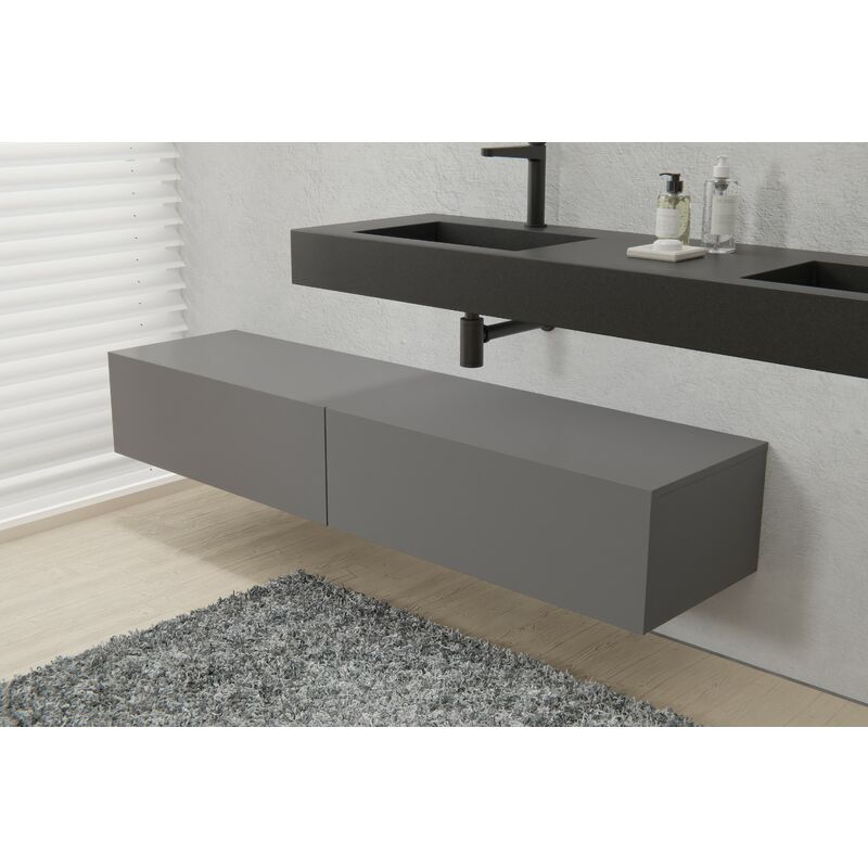 foto del prodotto armadio base tlb170 170 x 43 x 28 cm colore selezionabilegrigio morbido opaco