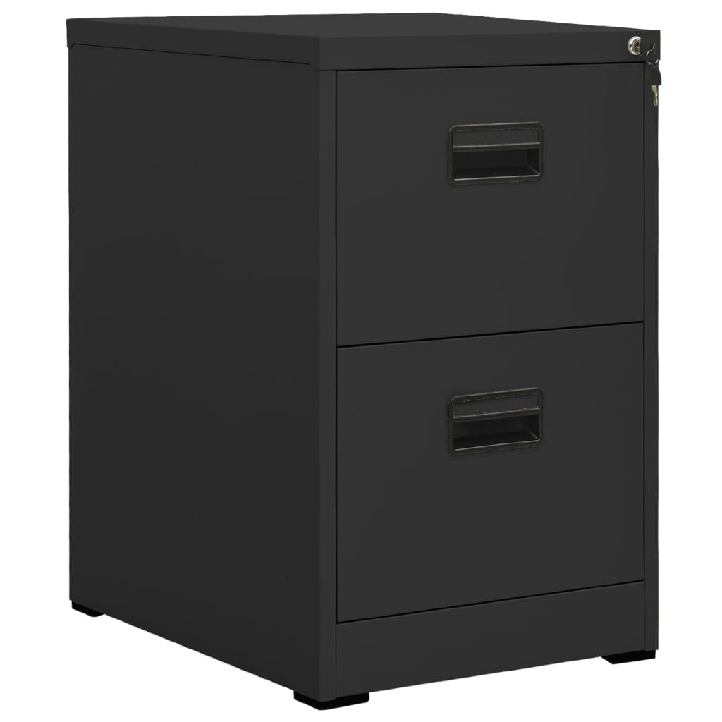 foto del prodotto armadio classificatore antracite 46x62x72,5 cm in acciaio cod mxl 73181