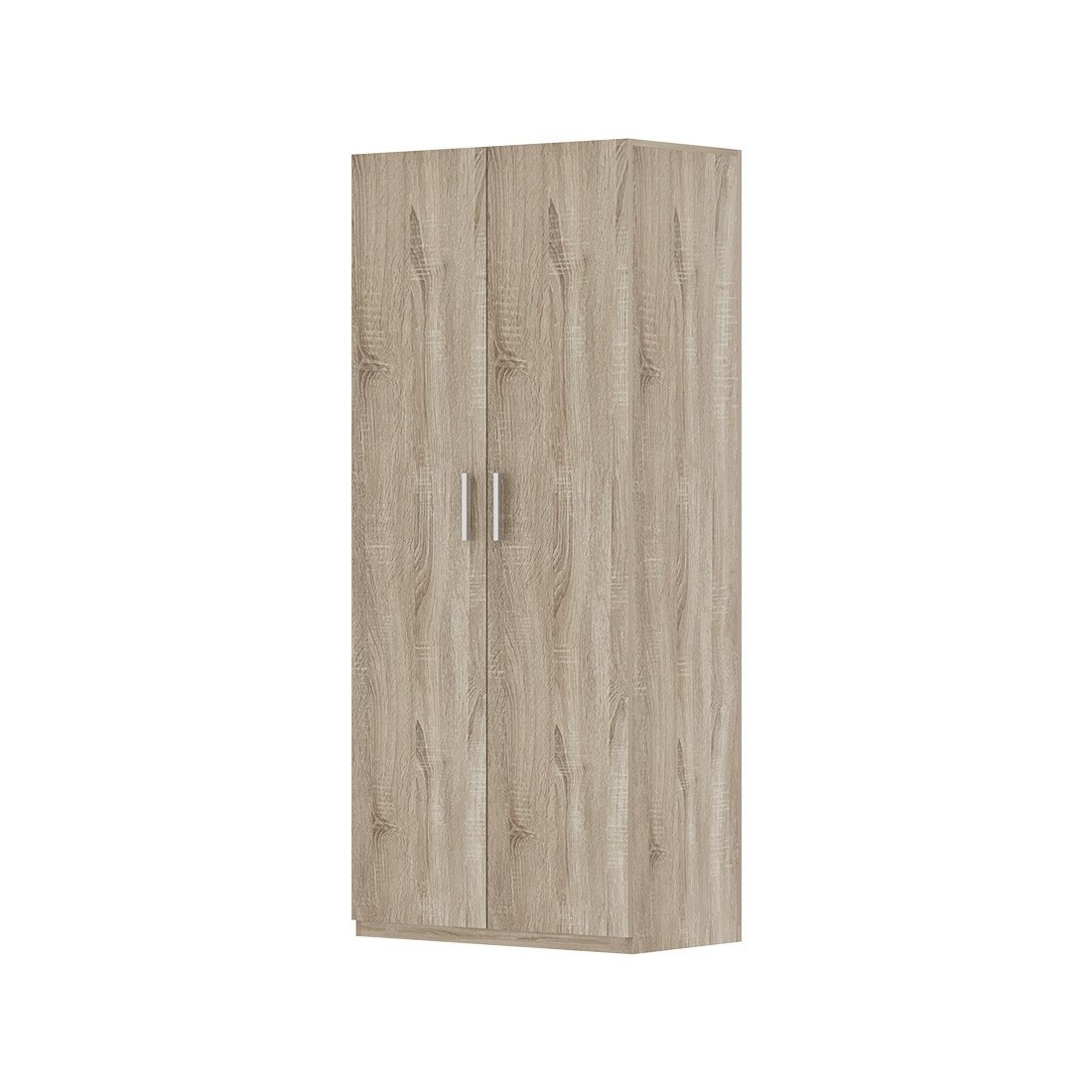 foto del prodotto armadio, collezione tom, 2 porte 80 cm rovere sonoma