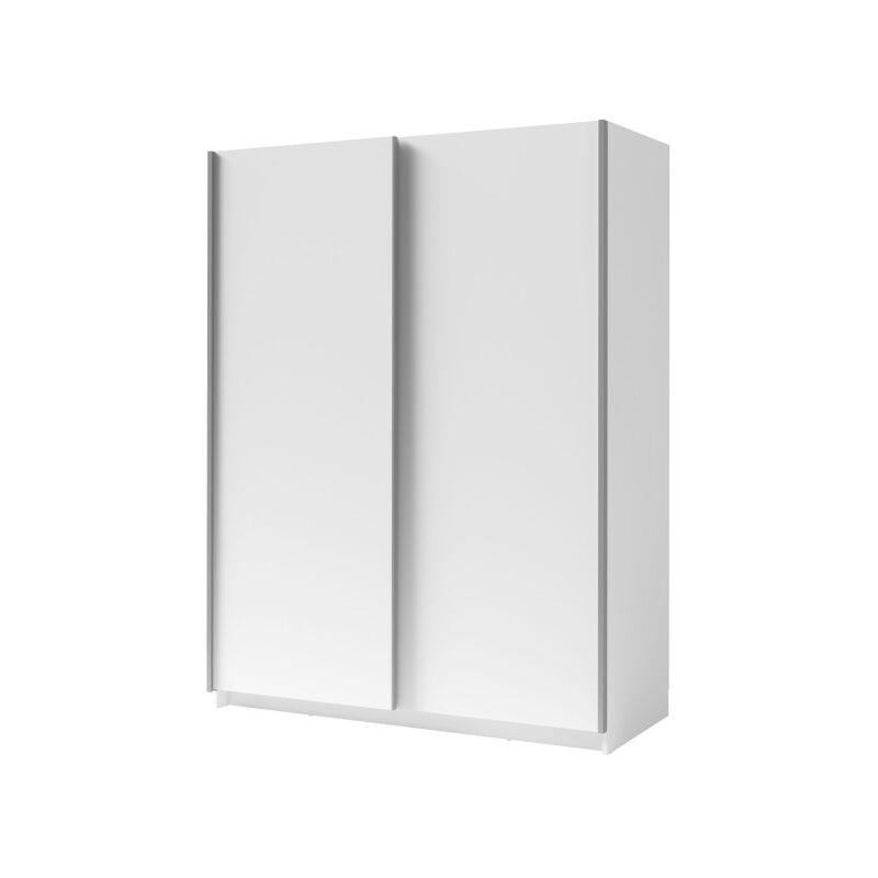 foto del prodotto armadio con 2 porte scorrevoli collezione gozu colore bianco 180 x 198 x 62 cm