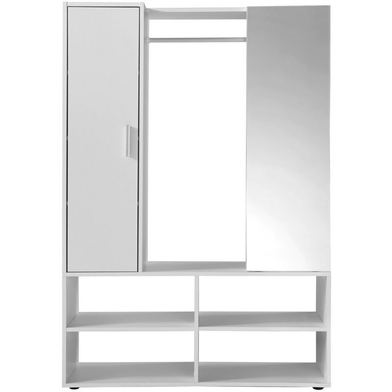 foto del prodotto armadio d ingresso 1 porta 1 specchio auma l105 x h151,3 cm