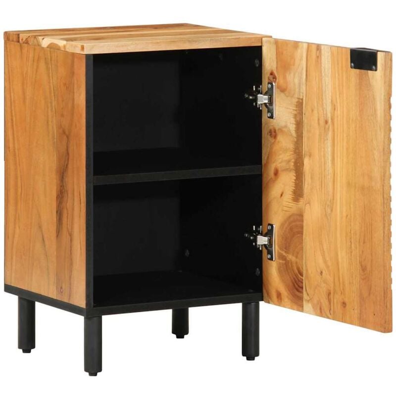 foto del prodotto armadio da bagno vidaxl 38x33,5x58 cm in legno massello di acacia