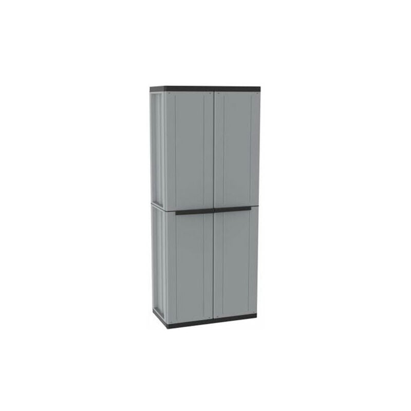foto del prodotto armadio da esterno in resina terry j line 368 2 ante 68x37x164h