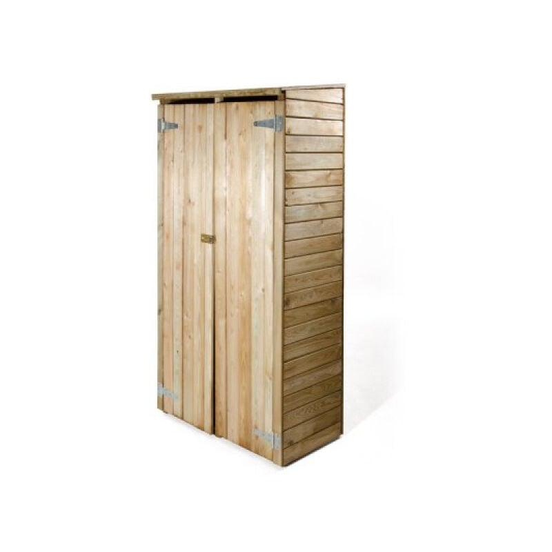foto del prodotto armadio da giardino in legno impregnato 177h cm