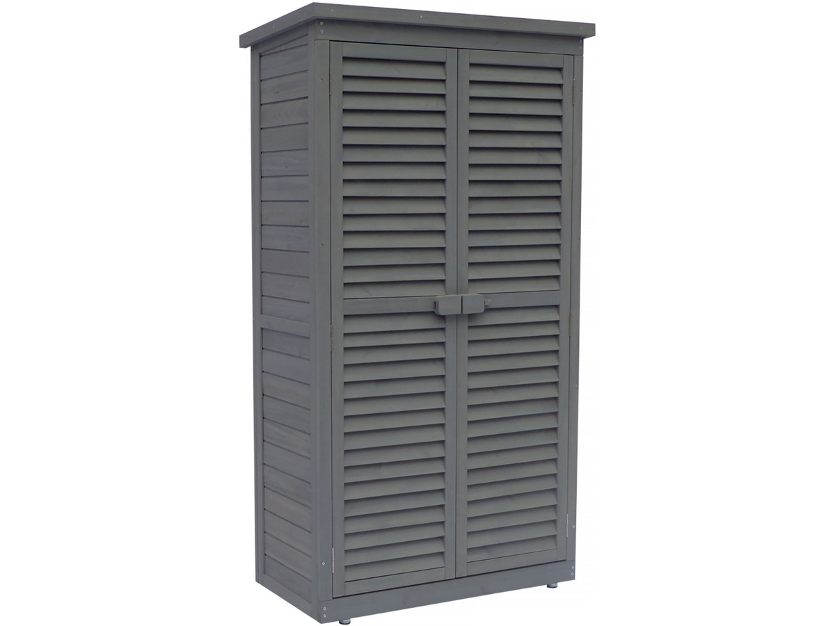 foto del prodotto armadio da giardino quot space quot 87 x 46,5 x 160 cm antracite