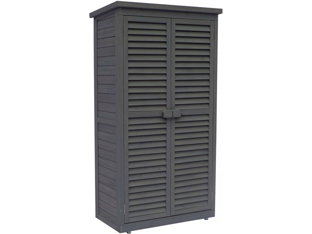 foto del prodotto armadio da giardino quot space quot 87 x 46,5 x 160 cm antracite