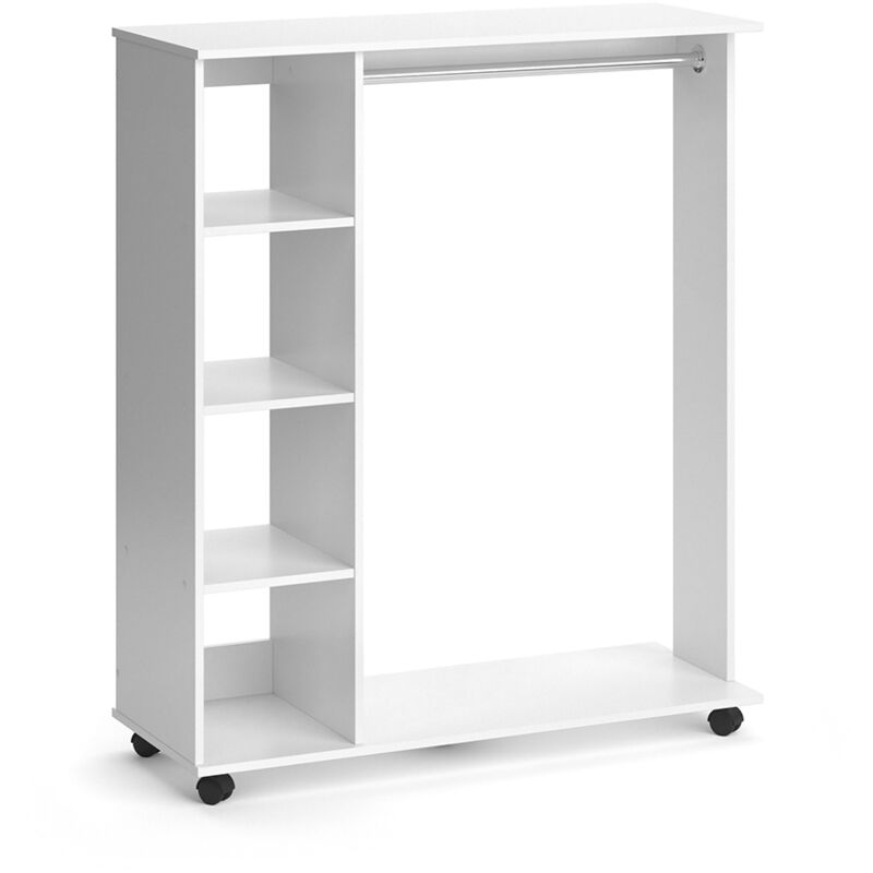 foto del prodotto armadio da ingresso cosmo, bianco, 110 x 129.4 cm vicco