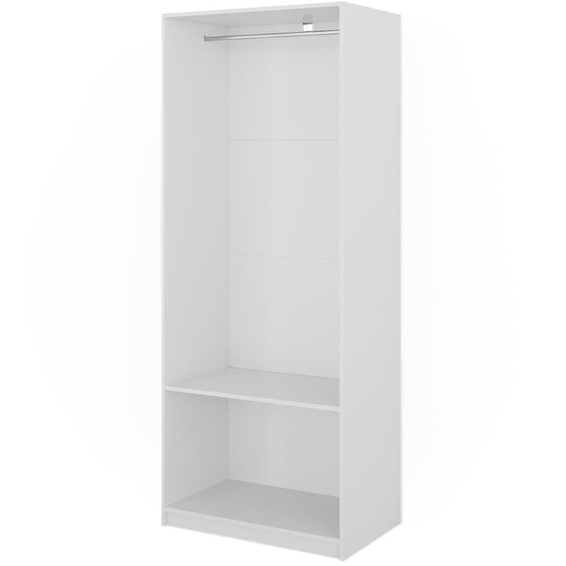 foto del prodotto armadio elmo, bianco, 80 x 200 cm, vicco