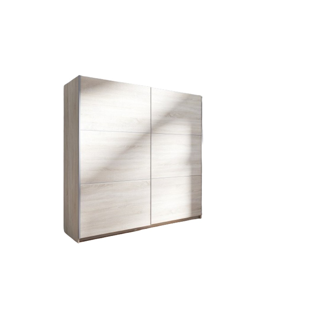 foto del prodotto armadio, guardaroba 200 cm 2 porte scorrevoli rovere sonoma collezione arsala