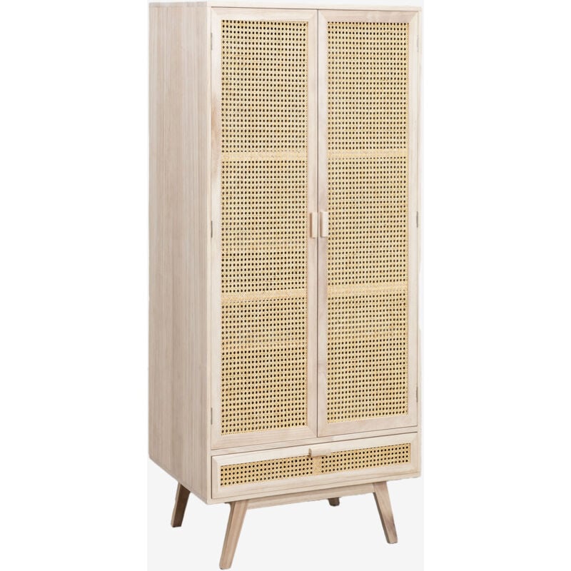 foto del prodotto armadio in legno con cassetto ralik design sklum