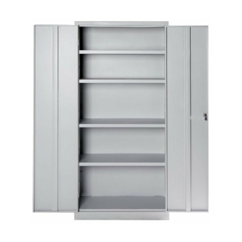 foto del prodotto armadio in metallo per archivio ufficio 100x45x200 in kit di montaggio