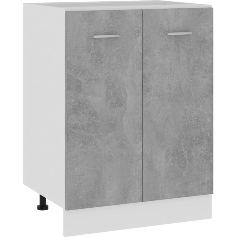 foto del prodotto armadio inferiore lyon grigio cemento 60x46x81,5cm vidaxl